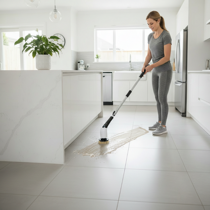 brosse rotative pour nettoyage sol 8 embouts carrelage cuisine