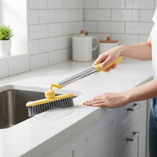 brosser carrelage MultiCleanPro nettoie évier