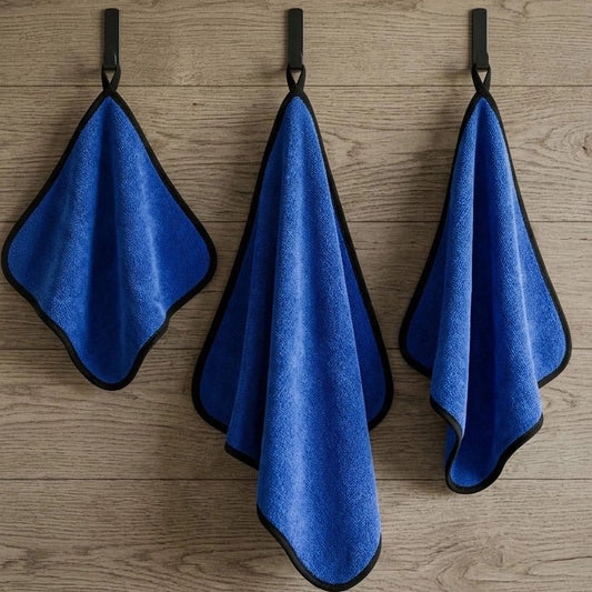 Chiffon microfibre bleu Ultra-Absorbant