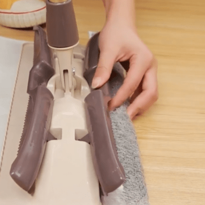 installation facile serpillière microfibre