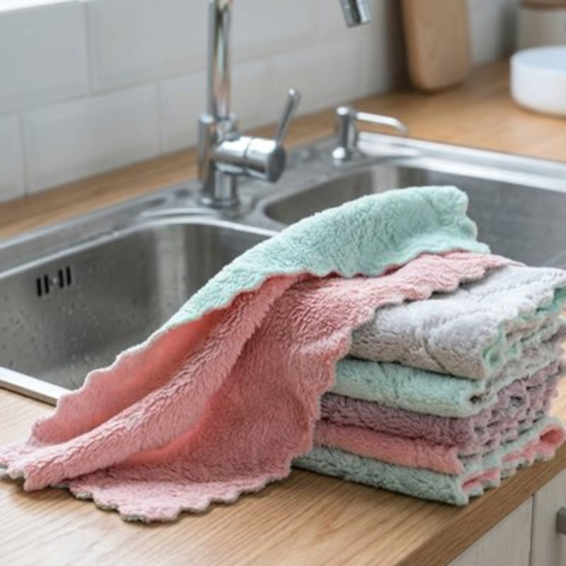 Lavette microfibre couleur aléatoire