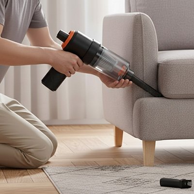 mini aspirateur Compact Puissant coin canapé