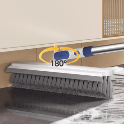 nettoie à 180 degrés avec balai brosse carrelage
