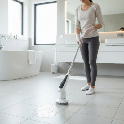 nettoyage sol brosse carrelage  électrique CleanMaster 7-en-1