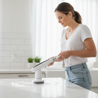 nettoyage surface brosse carrelage électrique CleanMaster 7-en-1