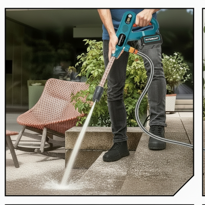 nettoyeur haut pression sans fil PowerFlex 220 nettoyer escalier
