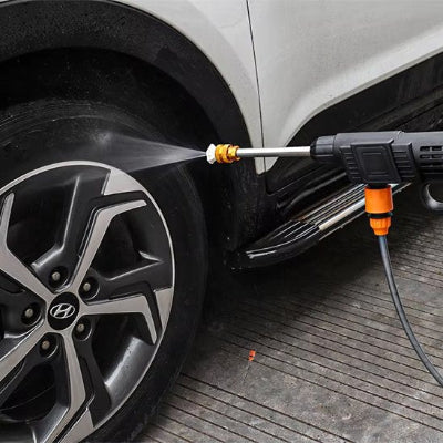 nettoie roue voiture sans seffort avec ettoyeur haute pression batterie mobilpower