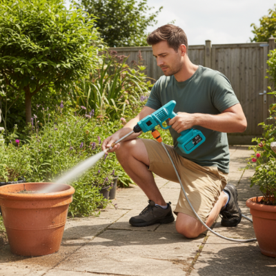 nettoyeur haute pression portable PowerWash pour arroser jardin