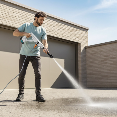 nettoyeur haute pression sans fil 100 bars PowerFreedom nettoyer exterieur maison