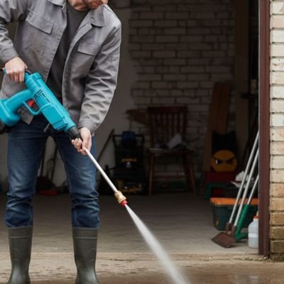 nettoyeur haute pression sans fil nettoyage sans prise électrique 