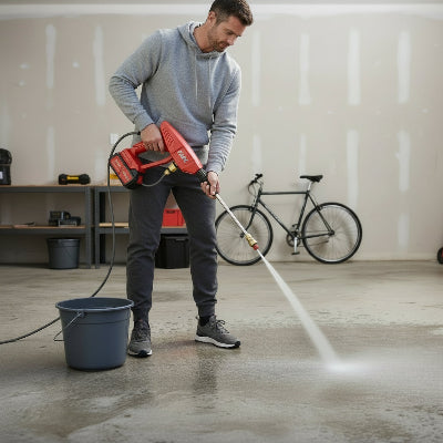 nettoyeur haute pression sans fils PowerFree 100Bar pour nettoyer