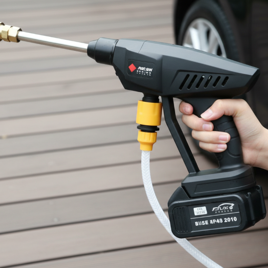 nettoyeur hydro-jet Sans fil 60 bars noir