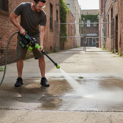 nettoyeur pression sans fil PowerClean 120 bars l'allée