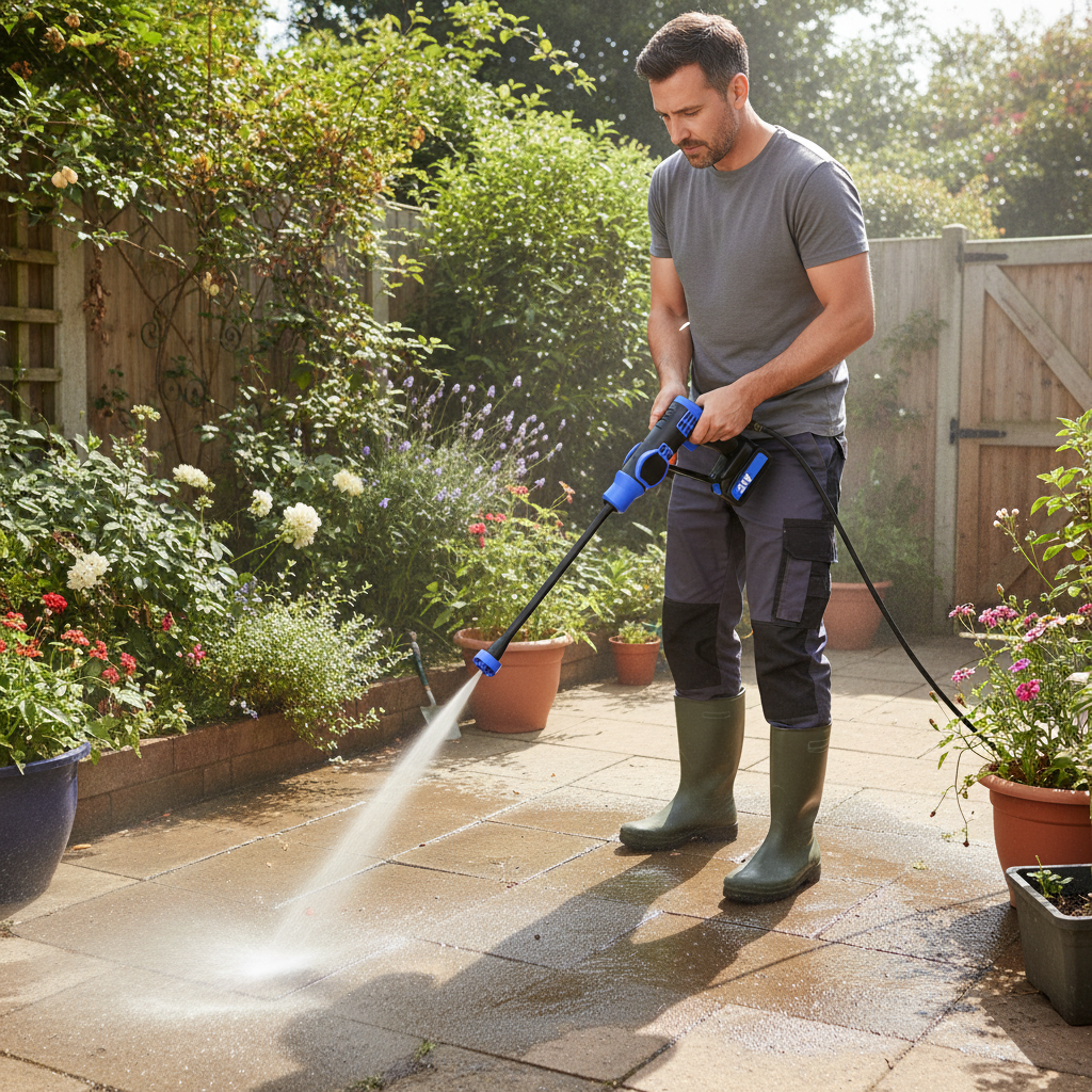 nettoyeur sans fil PowerJet 200 jardin