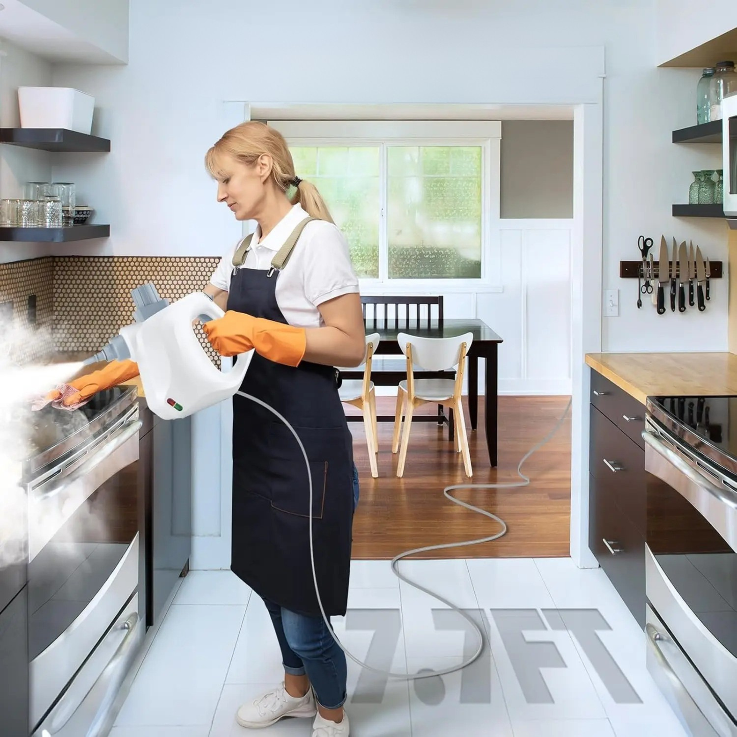 nettoyeur vapeur à main puissant 1000W 11 Accessoires cuisine