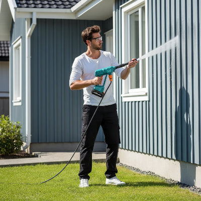 nettoyeurs haute pression sans fil PortabPower nettoyer mur maison