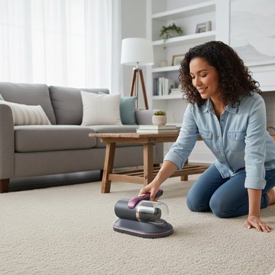 Petit aspirateur ergonomique