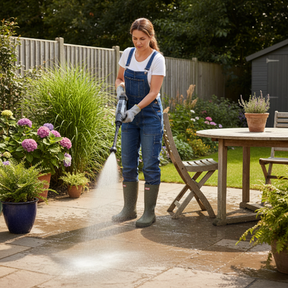 pistolet à eau haute pression sans fil 6 en 1 nettoie jardin