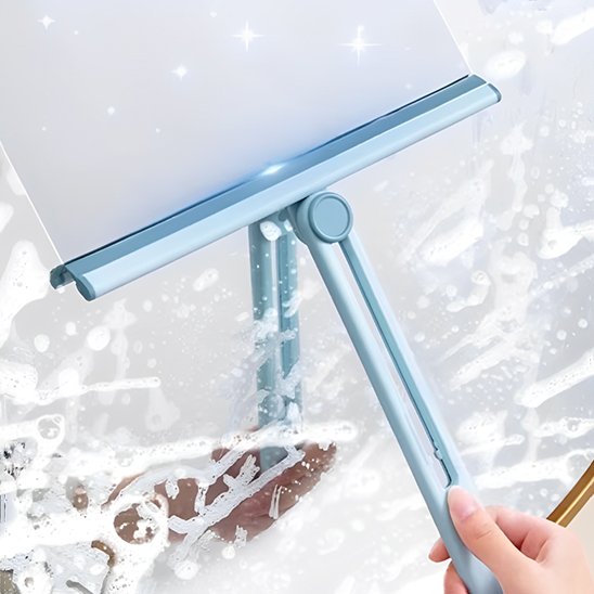 Raclette vitre Clean Professionnelle bleu