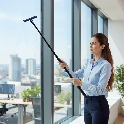 raclette vitre professionnelle antidérapant nettoie sans échelle