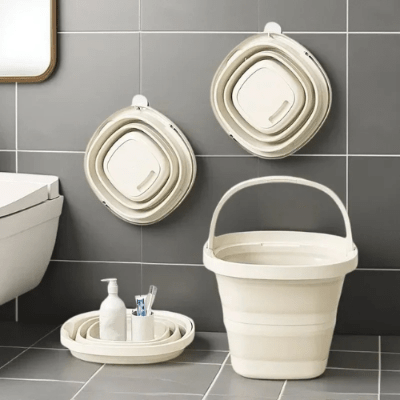 seau de menage EcoFlex beige crème