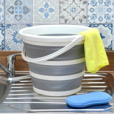 nettoyage cuisine avec seau menage ultrapliable