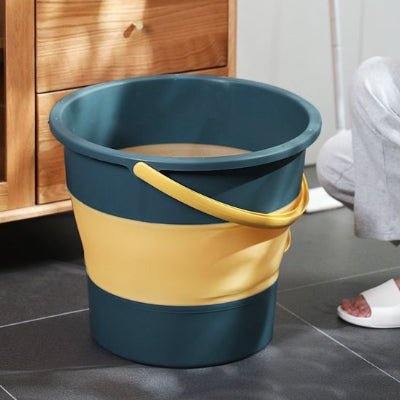 seau pliable UltraCompact bicolor bleu jaune