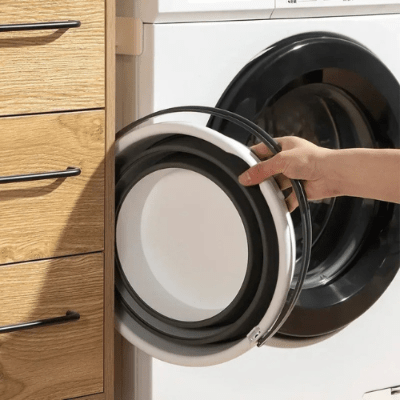 seau pour laver le sol CompactHome pliable 