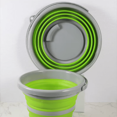 seau retractable Compact Robuste vert