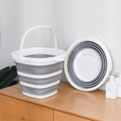 seaux menage pliage facile gain de place 