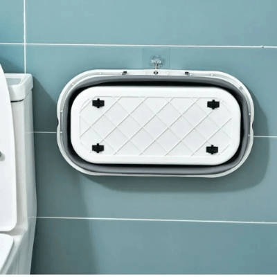 suspendre seaux pliablex vadrouille gris