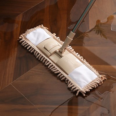 Serpillère anti-poussière beige