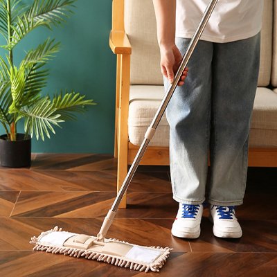 Serpillère anti-poussière réutilisables