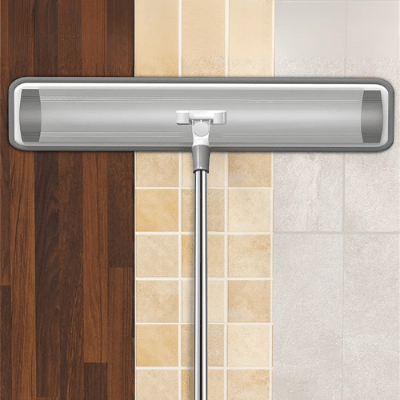 Serpillère professionnelle| grande tête de balai plate en microfibre - Propretechic Eclat