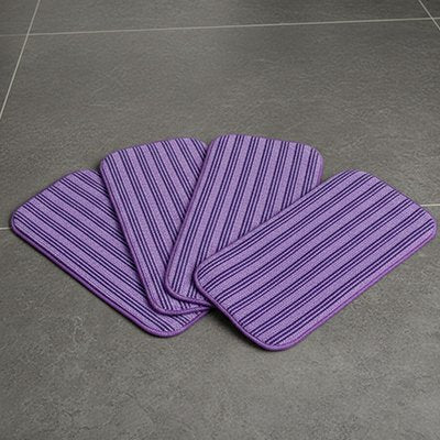 Serpillères microfibres Ultra-absorbantes violet