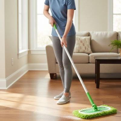 Serpillière Ultra-Absorbante Clean capturent efficacement poussière